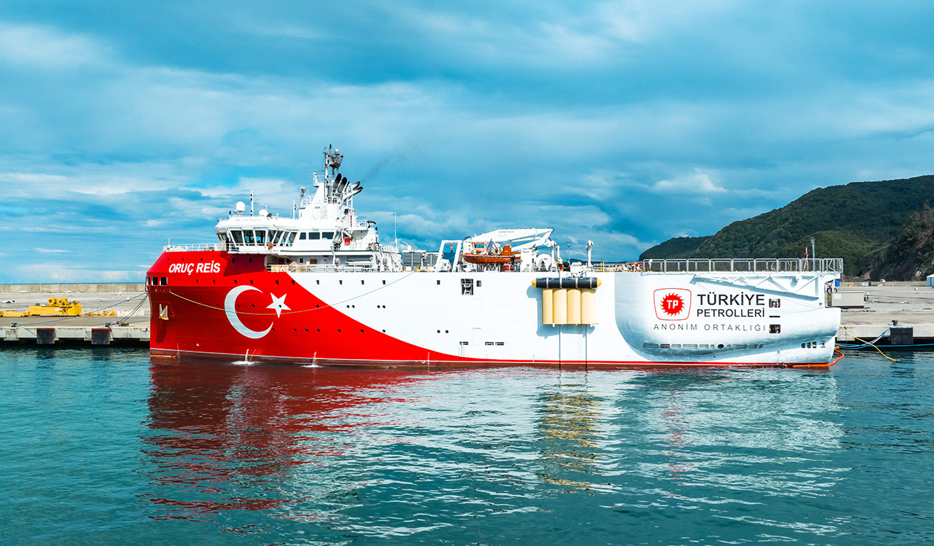 Oruç Reis Araştırma Gemimiz Filyos Limanı’nda